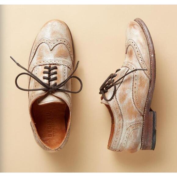 Bed Stu Shoes - NIB Women’s Bed Stu Nectar Lux Channing Oxford Shoes Size 8.5